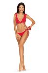 Купальник Lorin колір червоний злегка ущільнена чашечка Купальник Lorin колір червоний злегка ущільнена чашечка