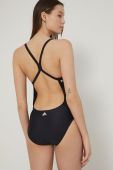 Купальник adidas Performance Thin Straps Branded HA6009 колір чорний м'яка чашечка Купальник adidas Performance Thin Straps Branded HA6009 колір чорний м'яка чашечка