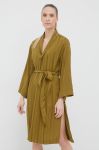 Халат Sisley колір зелений Халат Sisley колір зелений