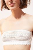 Бюстгальтер Etam колір білий мереживо однотонний (2998061)
