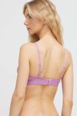 Бюстгальтер HUGO колір фіолетовий меланж Бюстгальтер HUGO колір фіолетовий меланж