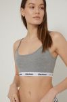 Бюстгальтер Dickies колір сірий однотонний Бюстгальтер Dickies колір сірий однотонний