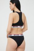 Бюстгальтер Moschino Underwear колір чорний однотонний (2298255) Бюстгальтер Moschino Underwear колір чорний однотонний (2298255)