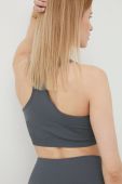 Спортивний бюстгальтер Fila Cisna колір сірий однотонний Спортивний бюстгальтер Fila Cisna колір сірий однотонний