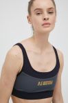 Спортивний бюстгальтер P.E Nation Blast колір чорний візерунок Спортивний бюстгальтер P.E Nation Blast колір чорний візерунок