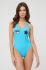 Купальник Chiara Ferragni м'яка чашечка колір блакитний (2137513)