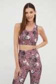 Спортивний бюстгальтер Only Play колір фіолетовий візерунок