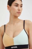 Спортивний бюстгальтер Rip Curl Mirage Run Swim Surf колір бірюзовий однотонний