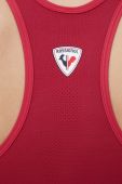 Спортивний бюстгальтер Rossignol колір бордовий однотонний Спортивний бюстгальтер Rossignol колір бордовий однотонний