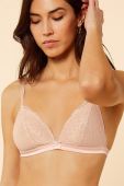 Бюстгальтер Etam колір рожевий прозорий однотонний