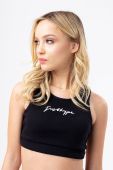 Спортивний бюстгальтер Hype колір чорний