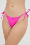 Купальні труси P.E Nation колір рожевий м'яка чашечка Купальні труси P.E Nation колір рожевий м'яка чашечка