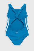 Суцільний дитячий купальник adidas Performance HF5917 колір блакитний Суцільний дитячий купальник adidas Performance HF5917 колір блакитний