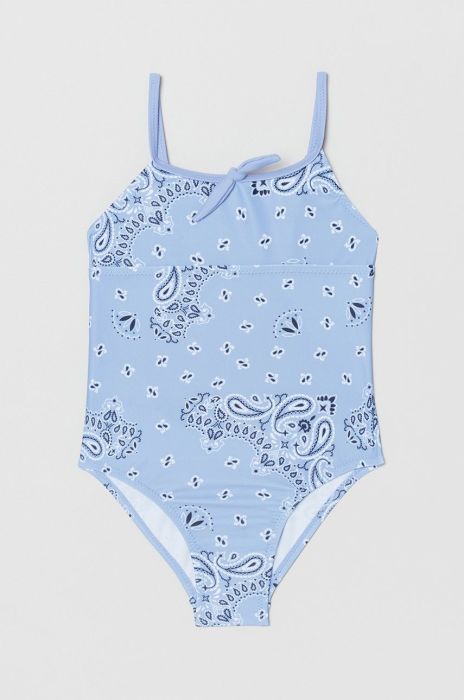 Суцільний дитячий купальник OVS колір блакитний (2487981) Суцільний дитячий купальник OVS колір блакитний (2487981)