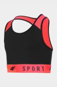 Дитячий спортивний бюстгальтер 4F колір чорний (2225146) Дитячий спортивний бюстгальтер 4F колір чорний (2225146)