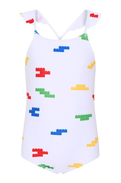 Дитячий купальник Lego Wear колір білий (2238564) Дитячий купальник Lego Wear колір білий (2238564)