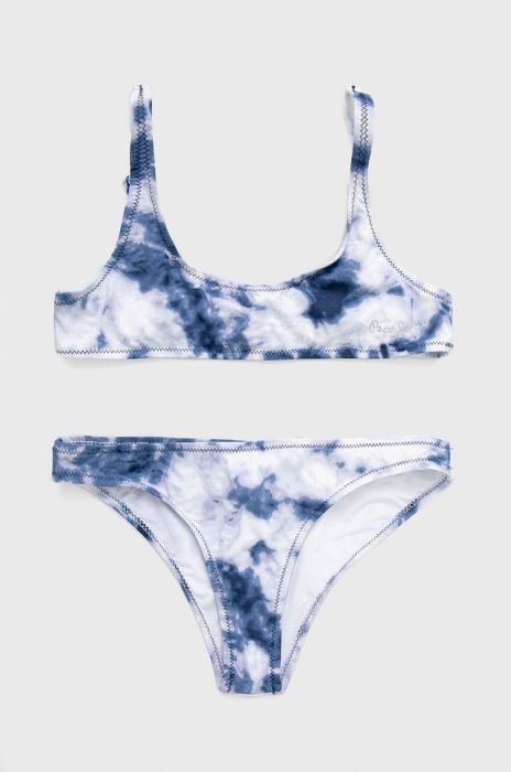 Дитячий купальник Pepe Jeans колір синій Дитячий купальник Pepe Jeans колір синій