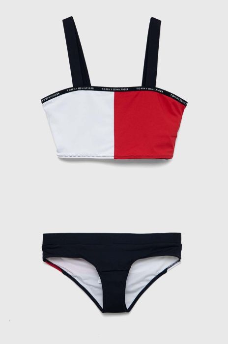 Дитячий купальник Tommy Hilfiger колір синій Дитячий купальник Tommy Hilfiger колір синій