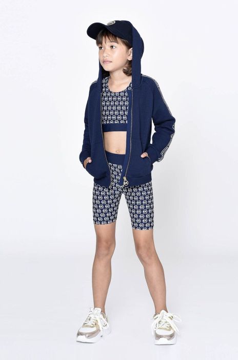 Дитячий спортивний бюстгальтер Michael Kors колір синій (2193033) Дитячий спортивний бюстгальтер Michael Kors колір синій (2193033)