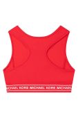Дитячий спортивний бюстгальтер Michael Kors колір червоний (2193047) Дитячий спортивний бюстгальтер Michael Kors колір червоний (2193047)