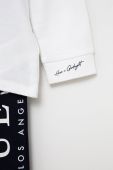 Дитяча піжама Guess колір білий з принтом Дитяча піжама Guess колір білий з принтом