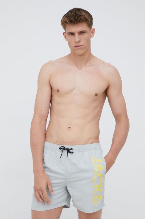Купальні шорти Jack & Jones колір сірий (2442265) Купальні шорти Jack & Jones колір сірий (2442265)