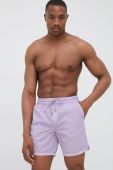 Купальні шорти Guess колір фіолетовий Купальні шорти Guess колір фіолетовий