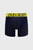 Боксери Lyle & Scott Daniel (3-pack) чоловічі колір синій
