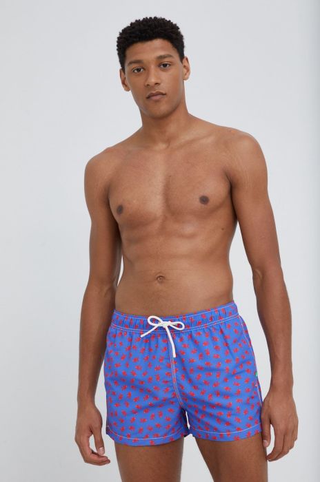 Купальні шорти United Colors of Benetton колір фіолетовий Купальні шорти United Colors of Benetton колір фіолетовий