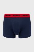 Боксери HUGO 3-pack чоловічі колір сірий (3480519) Боксери HUGO 3-pack чоловічі колір сірий (3480519)
