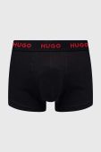 Боксери HUGO 3-pack чоловічі колір чорний (3076549)