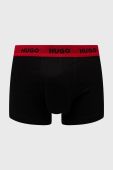 Боксери HUGO 3-pack чоловічі колір чорний (3480516) Боксери HUGO 3-pack чоловічі колір чорний (3480516)