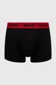 Боксери HUGO 3-pack чоловічі колір чорний (3076529) Боксери HUGO 3-pack чоловічі колір чорний (3076529)