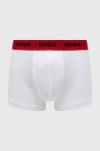 Боксери HUGO (3-pack) чоловічі колір чорний (2498451) Боксери HUGO (3-pack) чоловічі колір чорний (2498451)