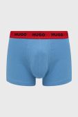 Боксери HUGO (3-pack) чоловічі колір барвистий (2191514)