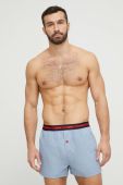 Бавовняні боксери HUGO 2-pack колір блакитний Бавовняні боксери HUGO 2-pack колір блакитний