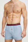 Бавовняні боксери HUGO 2-pack колір блакитний Бавовняні боксери HUGO 2-pack колір блакитний