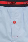 Бавовняні боксери HUGO 2-pack колір блакитний Бавовняні боксери HUGO 2-pack колір блакитний