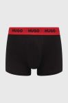 Боксери HUGO 3-pack чоловічі колір чорний (2830620)