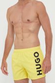 Купальні шорти HUGO колір жовтий (3146867) Купальні шорти HUGO колір жовтий (3146867)