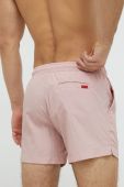Купальні шорти HUGO колір рожевий (2875498)