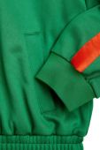 Дитяча кофта Mini Rodini колір зелений з аплікацією Дитяча кофта Mini Rodini колір зелений з аплікацією