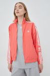 Кофта adidas Originals Adicolor HF7461 жіноча колір рожевий однотонна HF7461-SEMTUR Кофта adidas Originals Adicolor HF7461 жіноча колір рожевий однотонна HF7461-SEMTUR