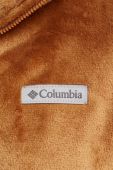 Кофта Columbia Fireside жіноча колір коричневий однотонна Кофта Columbia Fireside жіноча колір коричневий однотонна