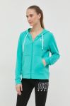 Кофта Under Armour 1369853 жіноча колір зелений з принтом Кофта Under Armour 1369853 жіноча колір зелений з принтом