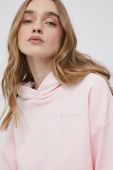 Кофта Champion 115295 жіноча колір рожевий однотонна