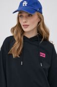 Кофта Fila жіноча колір чорний однотонна (2118043) Кофта Fila жіноча колір чорний однотонна (2118043)