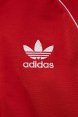 Дитяча кофта adidas Originals колір червоний однотонна Дитяча кофта adidas Originals колір червоний однотонна