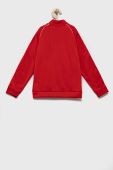 Дитяча кофта adidas Originals колір червоний однотонна Дитяча кофта adidas Originals колір червоний однотонна