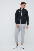 Куртка для тренувань adidas Performance Entrada 22 H57534 колір чорний перехідна Куртка для тренувань adidas Performance Entrada 22 H57534 колір чорний перехідна
